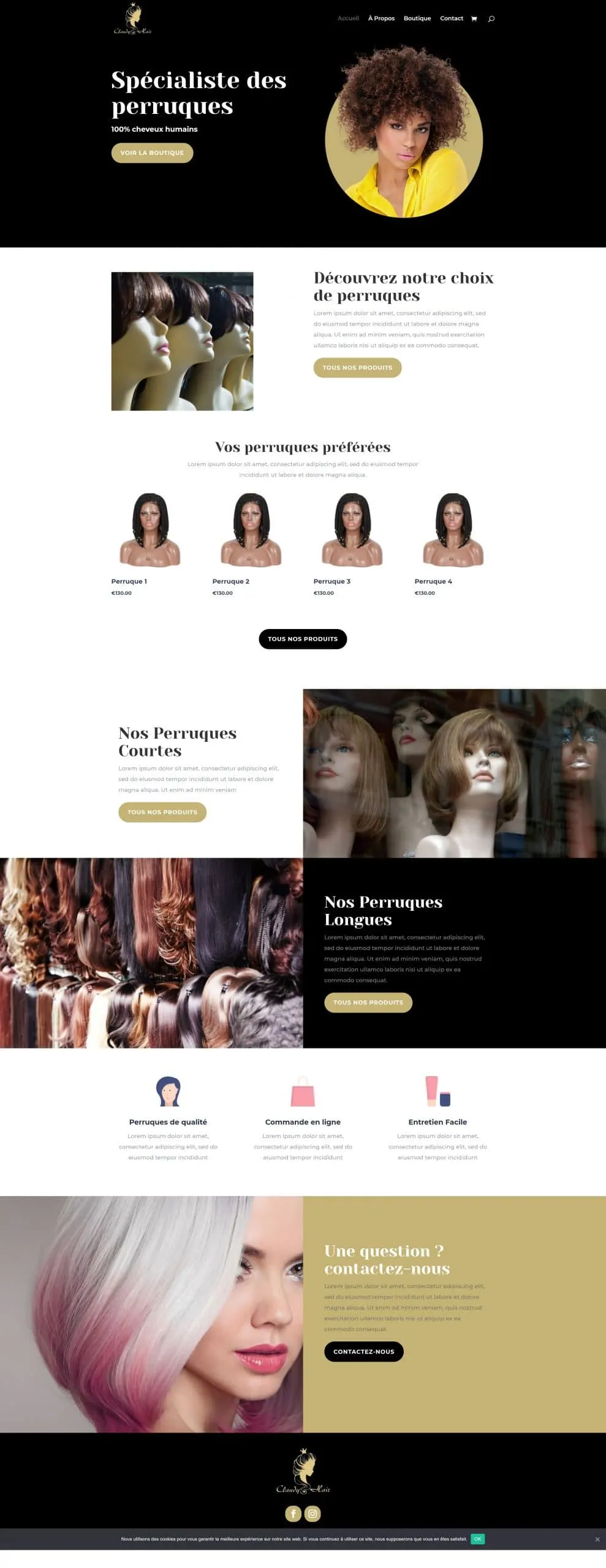 Site réalisé par WEBAMA : Claudine Hoflack
