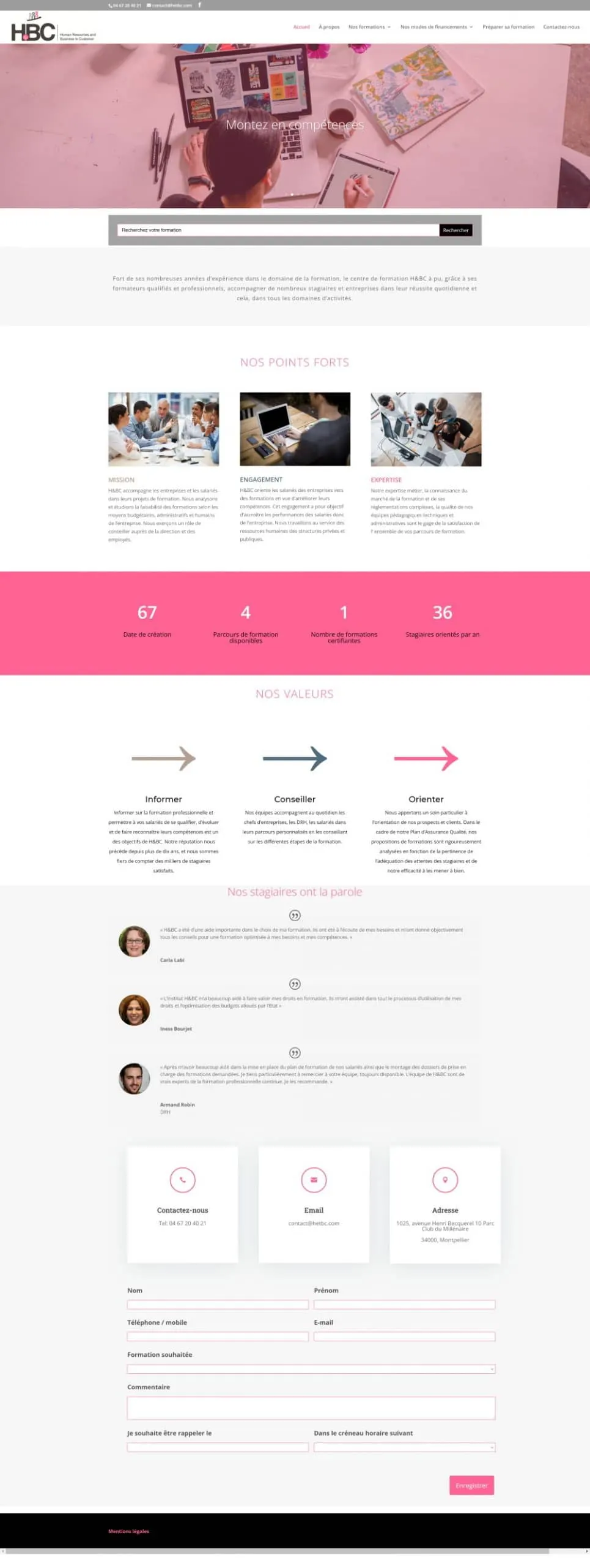 Site réalisé par WEBAMA : HETBC
